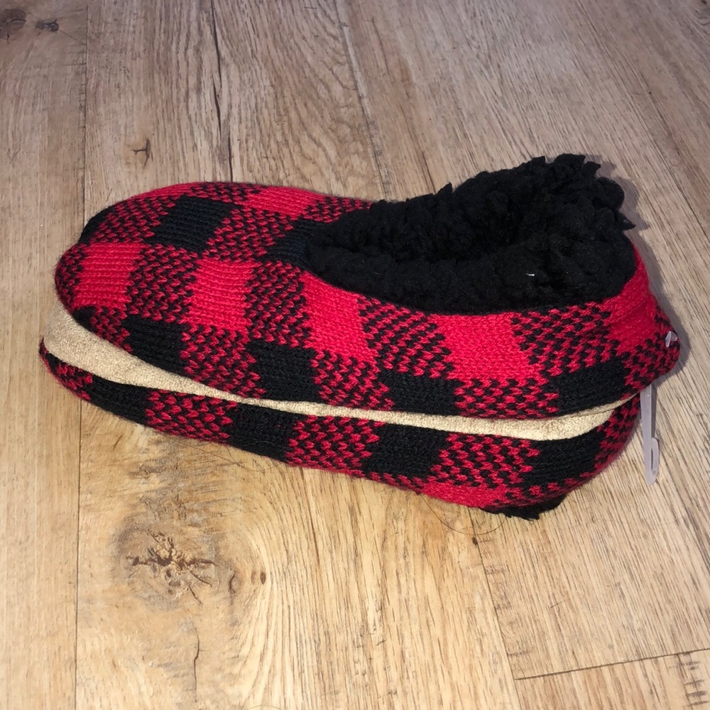 Mixit TM Plaid Slipper Socks